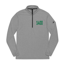 Load image into Gallery viewer, 1400! Green Adidas® Quarter-Zip Pullover

