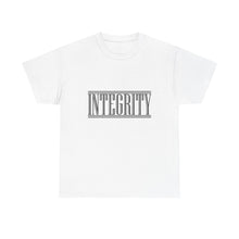 Load image into Gallery viewer, Integrity : Heavy Cotton Tee : Black Letters
