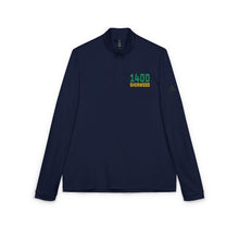 Load image into Gallery viewer, 1400! Green/Gold Adidas® Quarter-Zip Pullover
