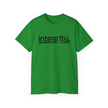 Load image into Gallery viewer, Bold Integrity : Heavy Cotton Tee : Black Letters
