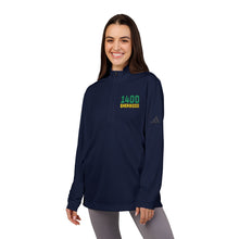 Load image into Gallery viewer, 1400! Green/Gold Adidas® Quarter-Zip Pullover
