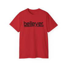 Load image into Gallery viewer, Bold Believer : Heavy Cotton Tee : Black Letters
