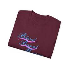 Load image into Gallery viewer, Blessed Beyond Measure : REV 19:8 : Dark Ultra Cotton Tee

