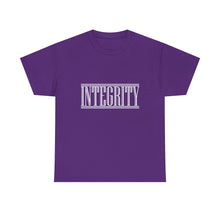 Load image into Gallery viewer, Integrity : Heavy Cotton Tee : White Letters
