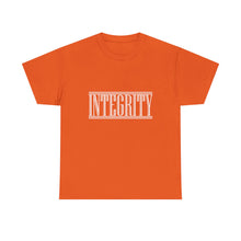 Load image into Gallery viewer, Integrity : Heavy Cotton Tee : White Letters
