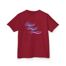 Load image into Gallery viewer, Blessed Beyond Measure : Rev 19:8 : Dark Kids Tee
