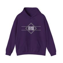 Load image into Gallery viewer, REV.19:8  :  Hooded Sweatshirt : White Letters

