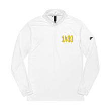 Load image into Gallery viewer, 1400! Gold Adidas® Quarter-Zip Pullover
