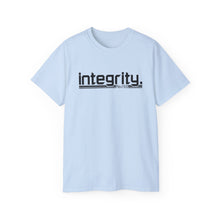 Load image into Gallery viewer, Bold Integrity : Heavy Cotton Tee : Black Letters
