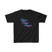 Load image into Gallery viewer, Blessed Beyond Measure : Rev 19:8 : Dark Kids Tee
