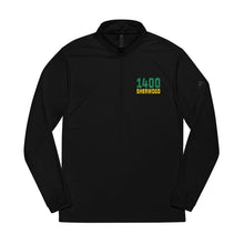 Load image into Gallery viewer, 1400! Green/Gold Adidas® Quarter-Zip Pullover
