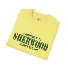 Load image into Gallery viewer, Property of Sherwood T-Shirt - Green Font (Adult Size)
