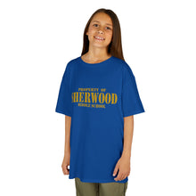 Load image into Gallery viewer, Property of Sherwood T-Shirt - Gold Font (Youth Size)
