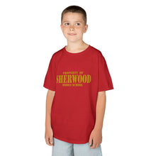 Load image into Gallery viewer, Property of Sherwood T-Shirt - Gold Font (Youth Size)
