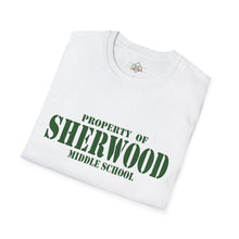 Load image into Gallery viewer, Property of Sherwood T-Shirt - Green Font (Adult Size)
