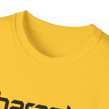 Load image into Gallery viewer, Bold Character : Heavy Cotton Tee : Black Letters
