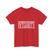 Load image into Gallery viewer, Integrity : Heavy Cotton Tee : White Letters
