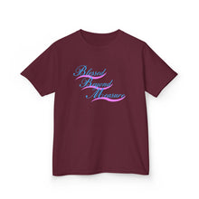 Load image into Gallery viewer, Blessed Beyond Measure : Rev 19:8 : Dark Kids Tee
