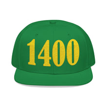 Load image into Gallery viewer, 1400! Snapback Cap (Embroidery)

