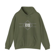 Load image into Gallery viewer, REV.19:8  :  Hooded Sweatshirt : White Letters
