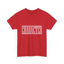 Load image into Gallery viewer, Character : Heavy Cotton Tee : White Letters
