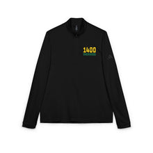 Load image into Gallery viewer, 1400! Gold/Green Adidas® Quarter-Zip Pullover
