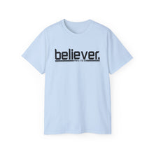 Load image into Gallery viewer, Bold Believer : Heavy Cotton Tee : Black Letters
