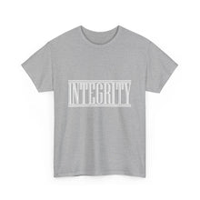 Load image into Gallery viewer, Integrity : Heavy Cotton Tee : White Letters
