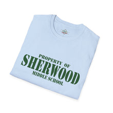Load image into Gallery viewer, Property of Sherwood T-Shirt - Green Font (Adult Size)
