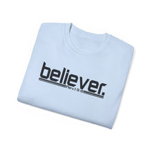 Load image into Gallery viewer, Bold Believer : Heavy Cotton Tee : Black Letters
