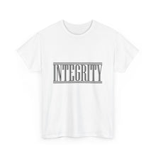 Load image into Gallery viewer, Integrity : Heavy Cotton Tee : Black Letters
