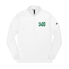 Load image into Gallery viewer, 1400! Green Adidas® Quarter-Zip Pullover
