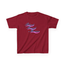 Load image into Gallery viewer, Blessed Beyond Measure : Rev 19:8 : Dark Kids Tee
