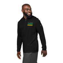 Load image into Gallery viewer, 1400! Green/Gold Adidas® Quarter-Zip Pullover

