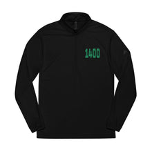Load image into Gallery viewer, 1400! Green Adidas® Quarter-Zip Pullover
