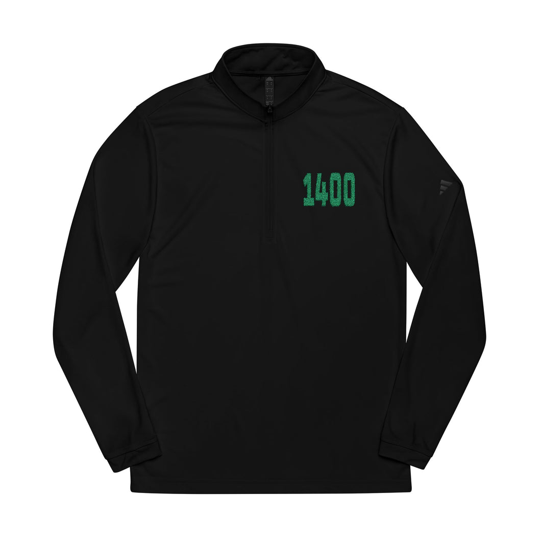 1400! Green Adidas® Quarter-Zip Pullover