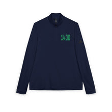 Load image into Gallery viewer, 1400! Green Adidas® Quarter-Zip Pullover
