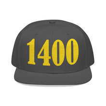 Load image into Gallery viewer, 1400! Snapback Cap (Embroidery)
