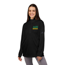 Load image into Gallery viewer, 1400! Green/Gold Adidas® Quarter-Zip Pullover
