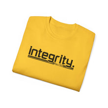 Load image into Gallery viewer, Bold Integrity : Heavy Cotton Tee : Black Letters
