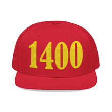 Load image into Gallery viewer, 1400! Snapback Cap (Embroidery)
