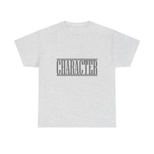 Load image into Gallery viewer, Character : Heavy Cotton Tee : Black Letters
