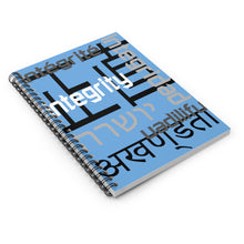Load image into Gallery viewer, Integrity - Blue Spiral Notebook - Ruled Line
