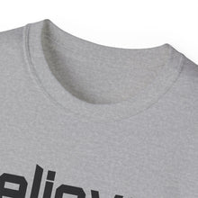 Load image into Gallery viewer, Bold Believer : Heavy Cotton Tee : Black Letters
