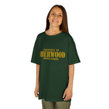 Load image into Gallery viewer, Property of Sherwood T-Shirt - Gold Font (Youth Size)
