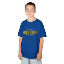 Load image into Gallery viewer, Property of Sherwood T-Shirt - Gold Font (Youth Size)
