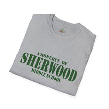 Load image into Gallery viewer, Property of Sherwood T-Shirt - Green Font (Adult Size)
