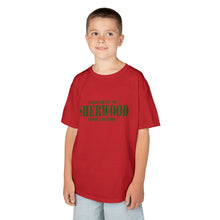 Load image into Gallery viewer, Property of Sherwood Graphic Kids Tee  (Green Text)
