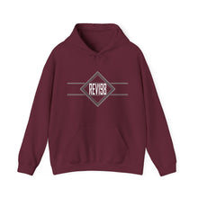 Load image into Gallery viewer, REV.19:8  :  Hooded Sweatshirt : White Letters

