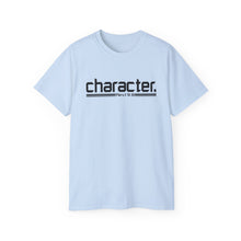 Load image into Gallery viewer, Bold Character : Heavy Cotton Tee : Black Letters
